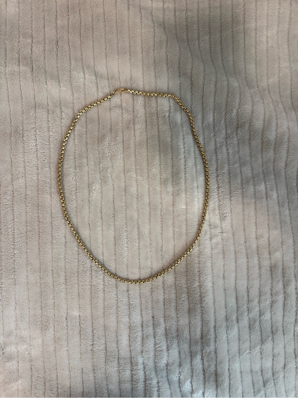 Macy’s Italian Gold Vermeil Chain, Genuine .925 Sterling Silver